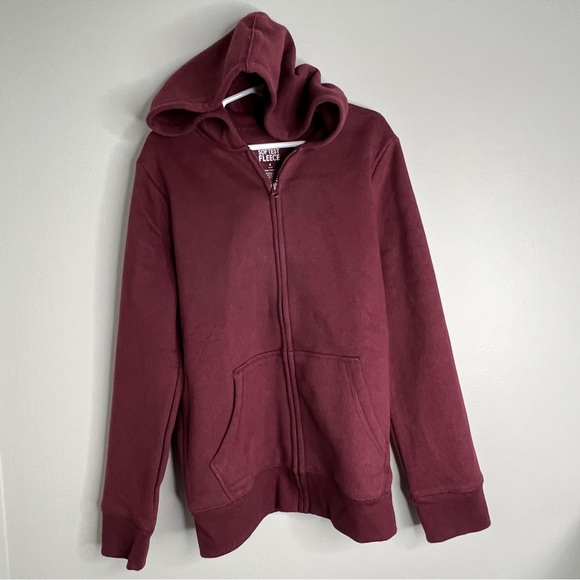 Brand New Jumping Beans “Softest Fleece” , Zip-Up Hooded Sweatshirt - Picture 4 of 4